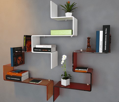 Installation étagères